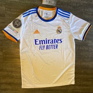 Real Madrid white Benzena all sizes